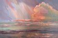 The Light Within  – Atmospheric cloud and Landscape Original Painting
