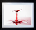 'Crimson Chalice' - Abstract Liquid Art Collection