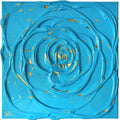 Little Blue Rose with a Touch of Gold III.