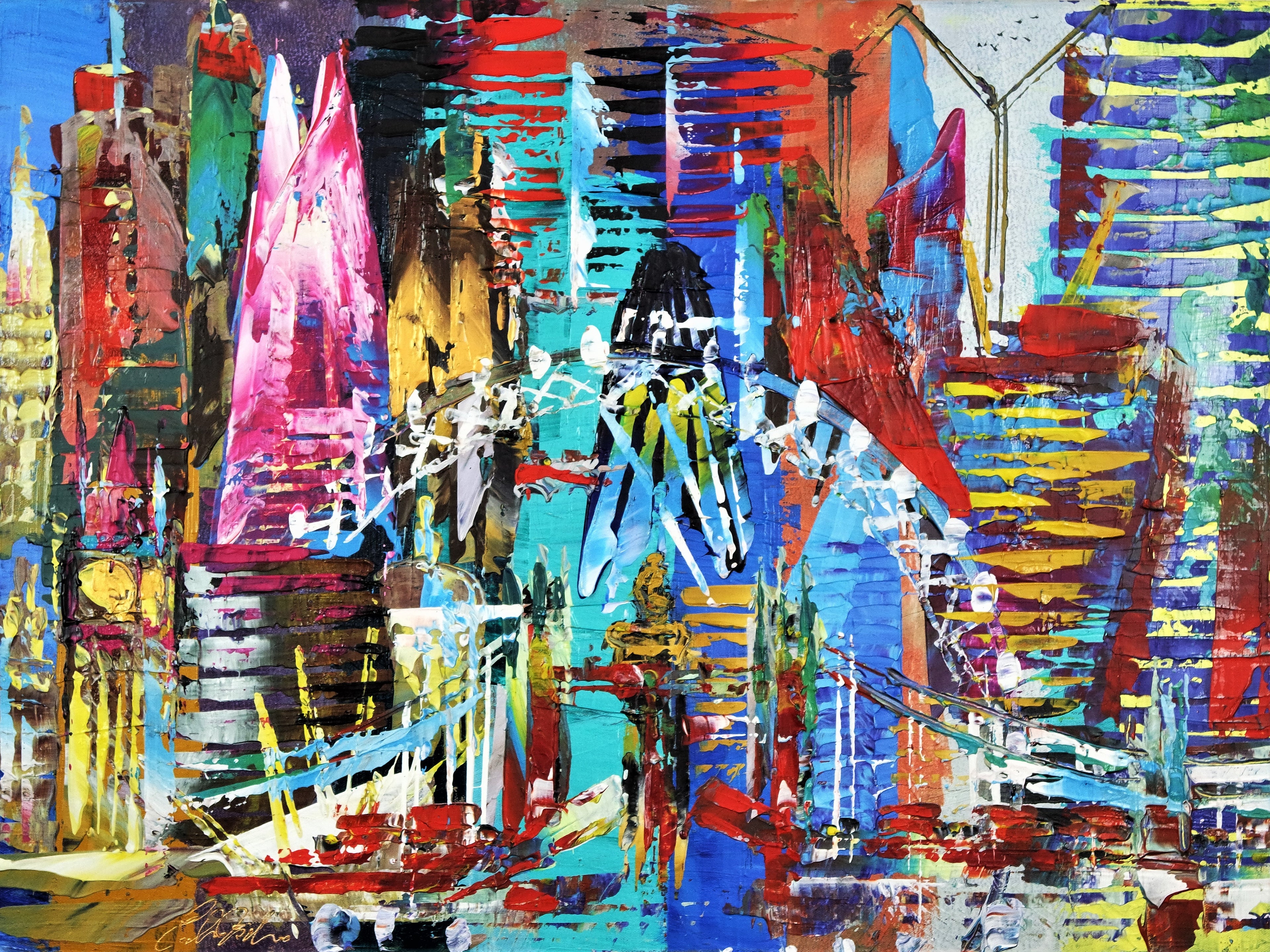 London City Abstract 092