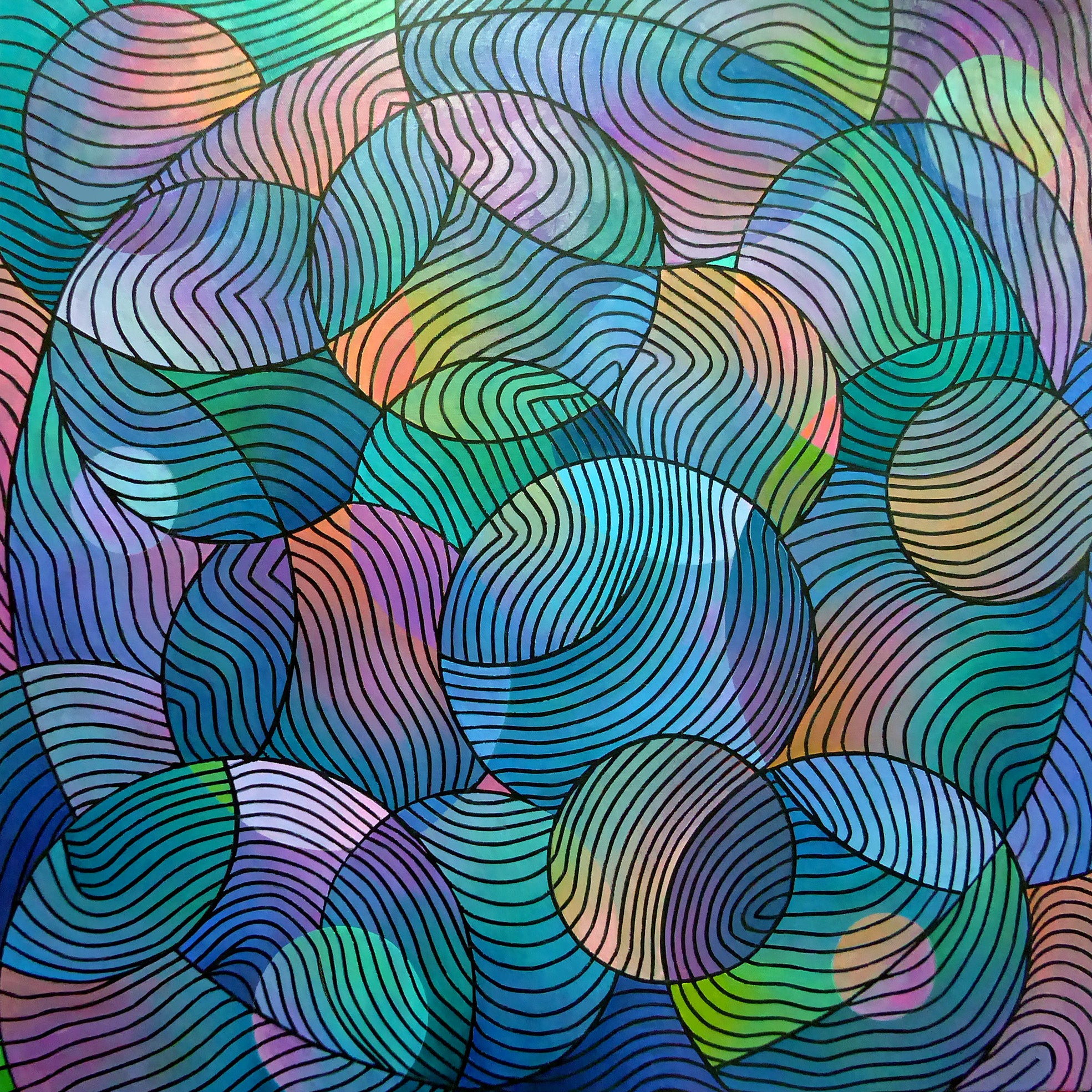 COMPOSITION OF MANY CIRCLES