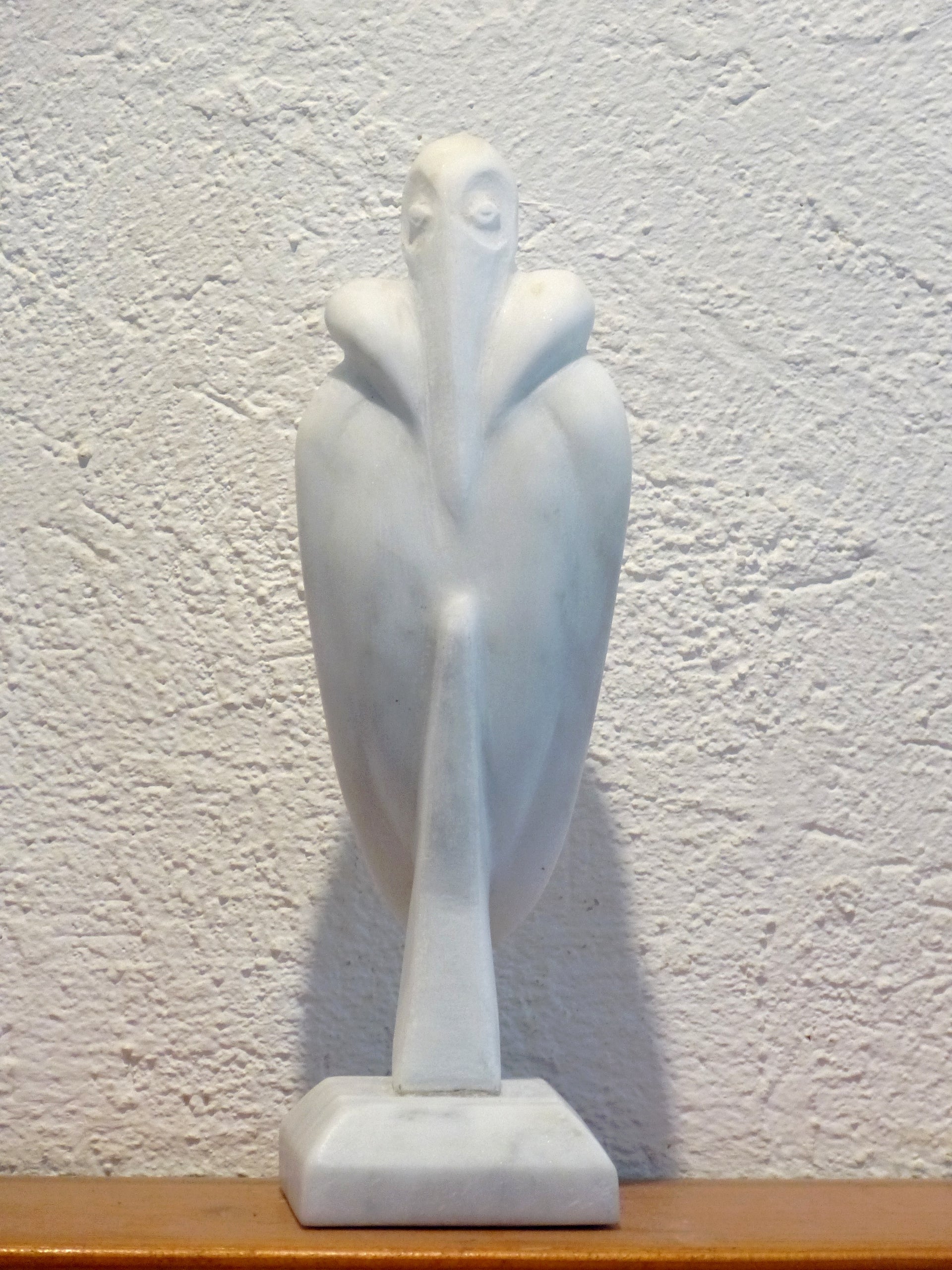 Carrara Marble Wild Animal - Marabout