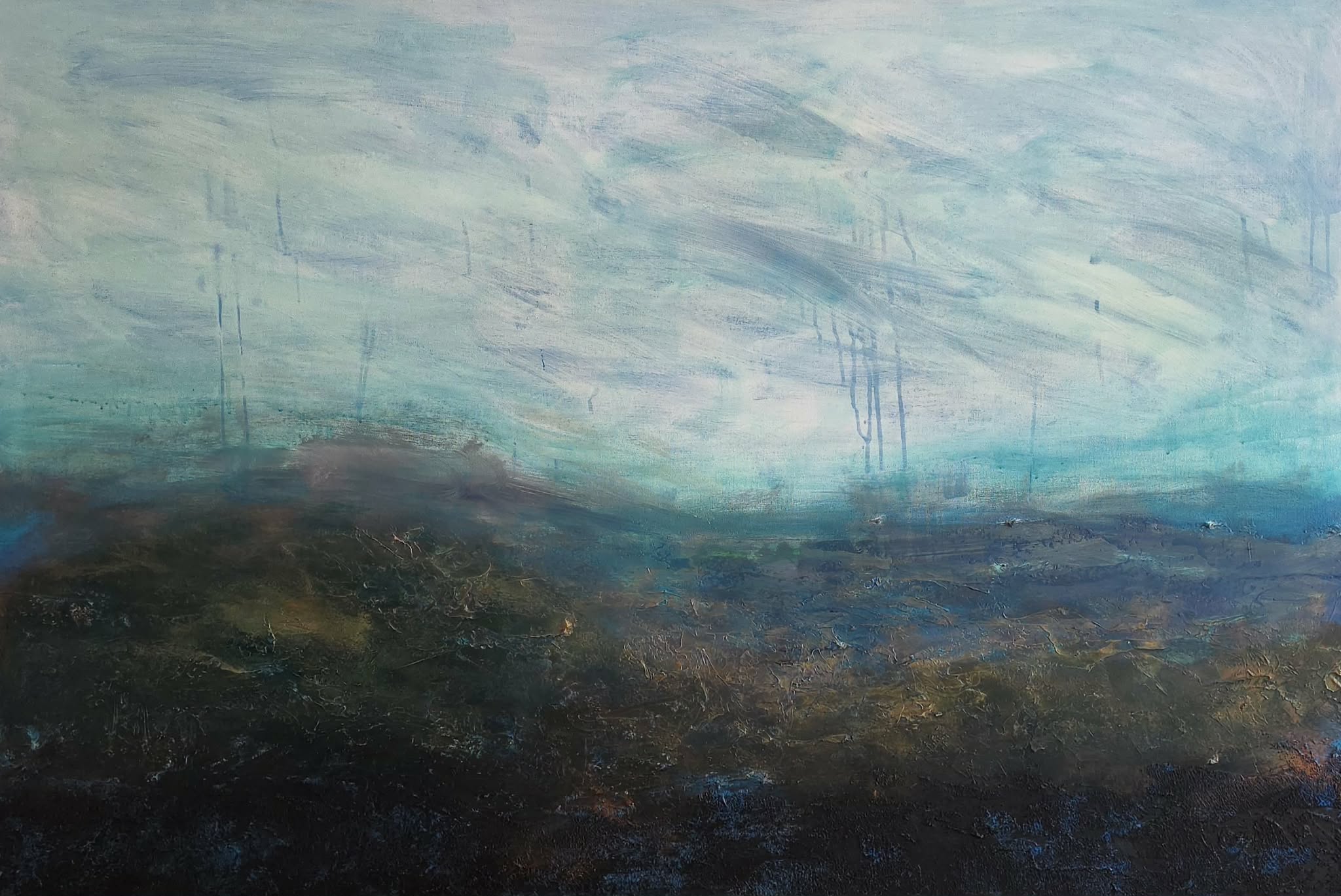 Where the earth meets the mist