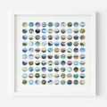 Landscape 3D Dot Collage