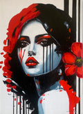 Mysterious Lady Award-Winning Artwork