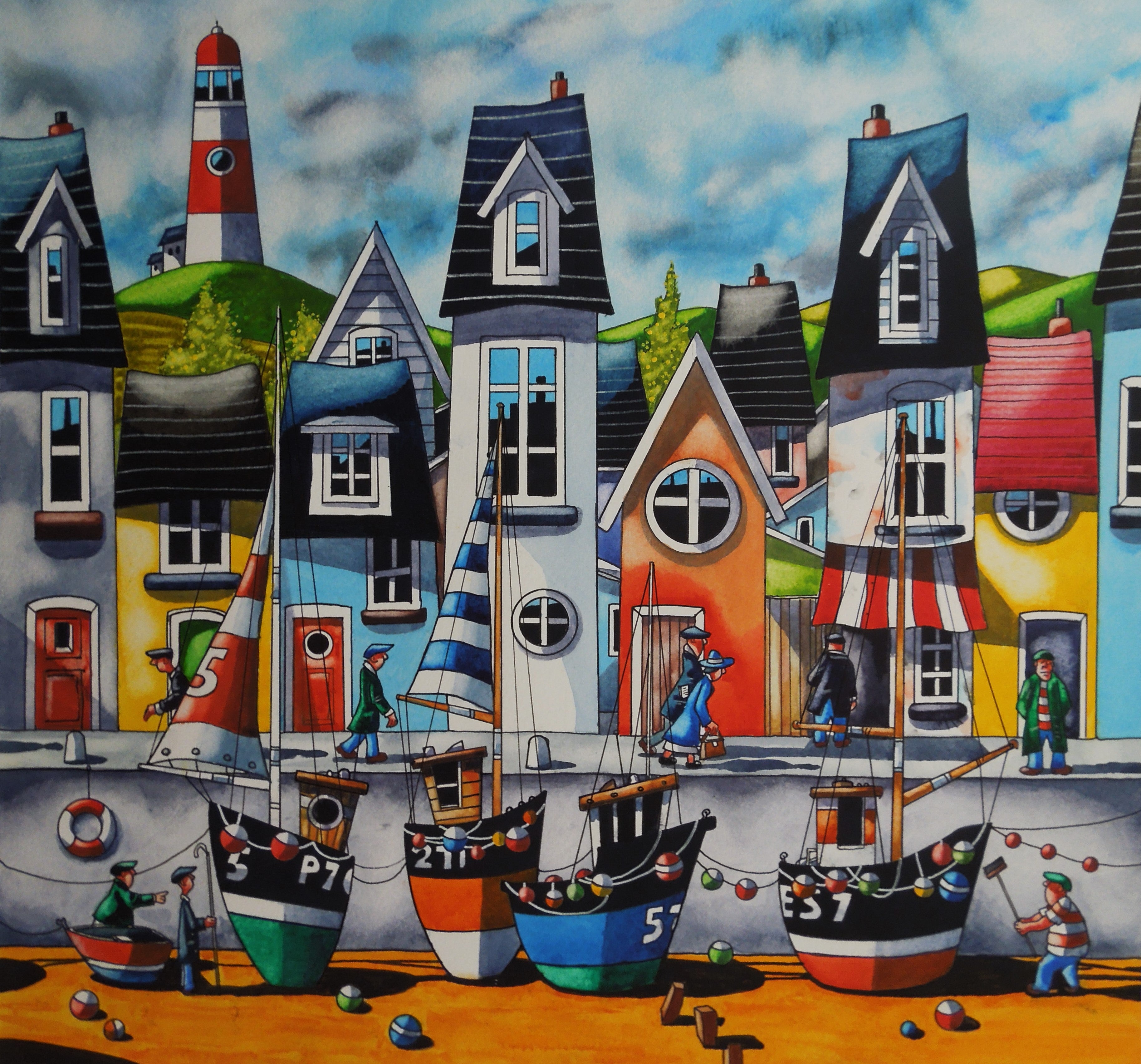 Cornish Sailboats