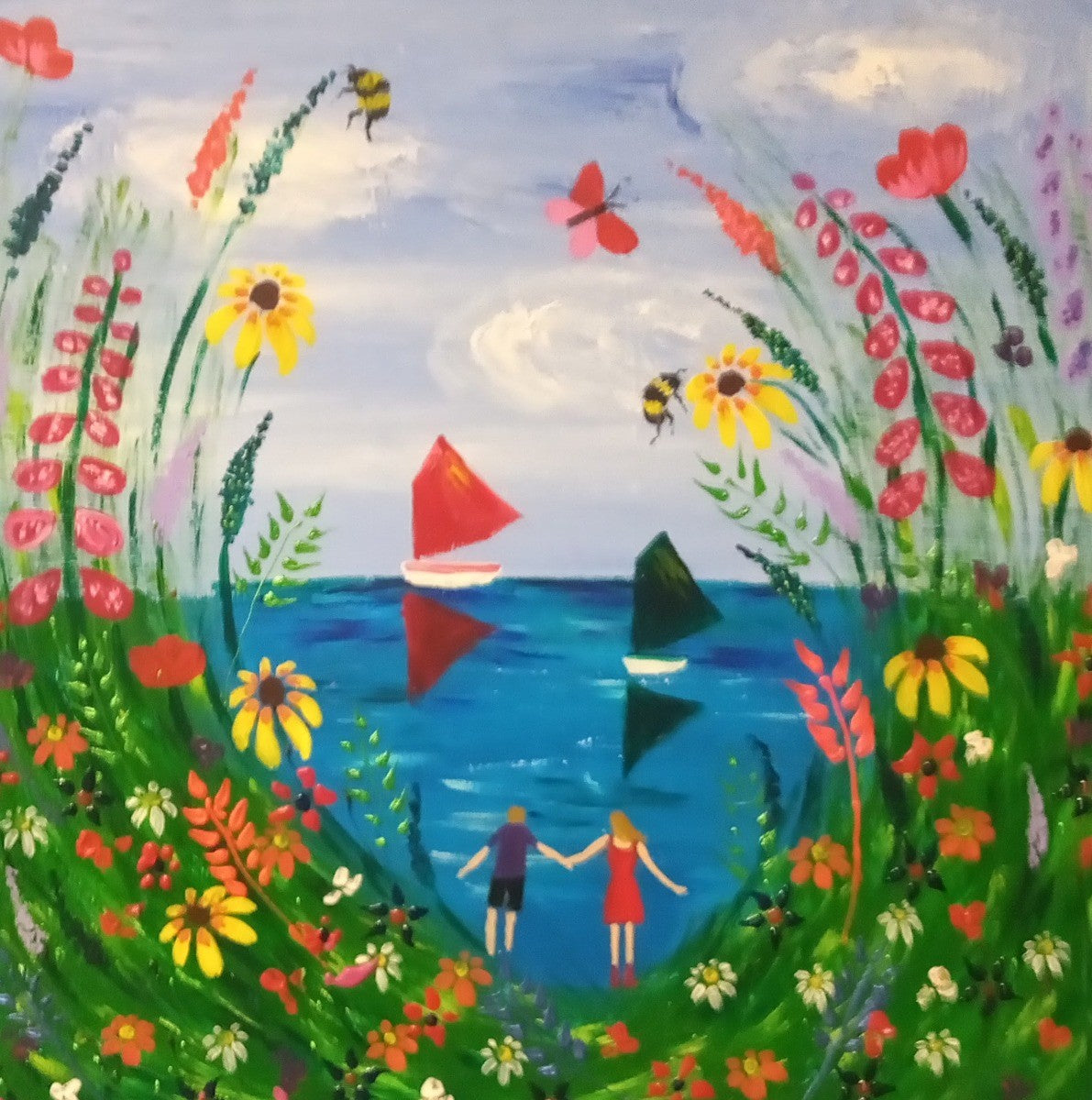 Romance among the Flowers by the Sea 2