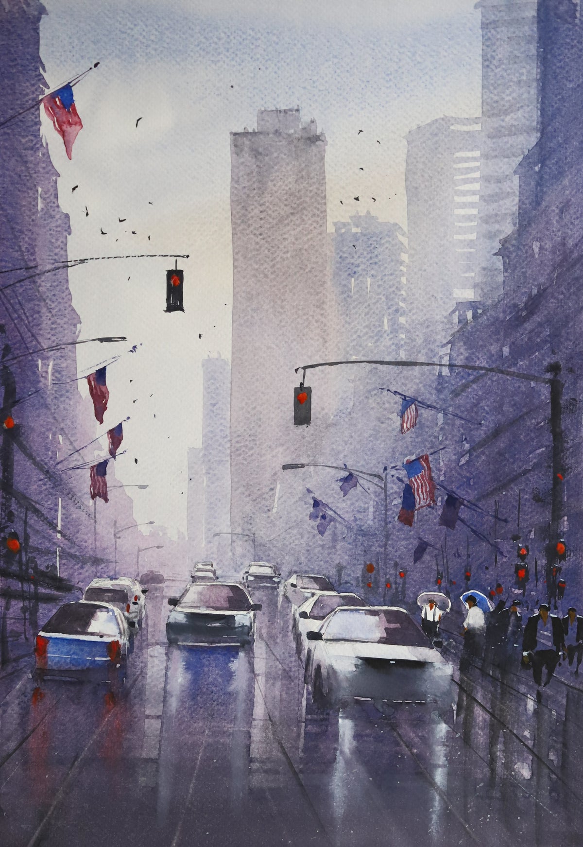 NEW YORK_ON A RAINY DAY
