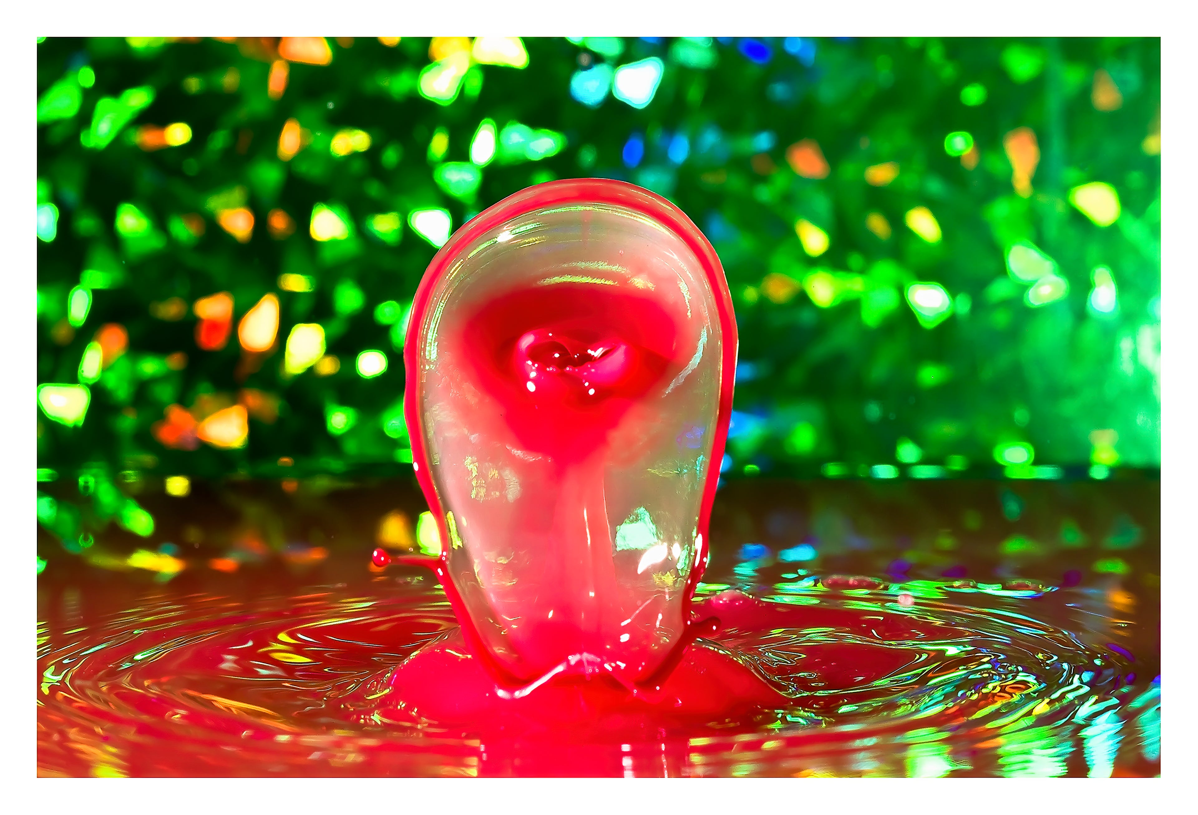 'Alien Birth' - Abstract Liquid Art Collection - PRINT ONLY