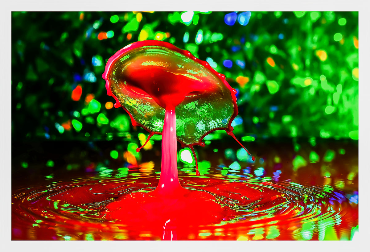 'Alien Spore' - Abstract Liquid Art Collection - PRINT ONLY