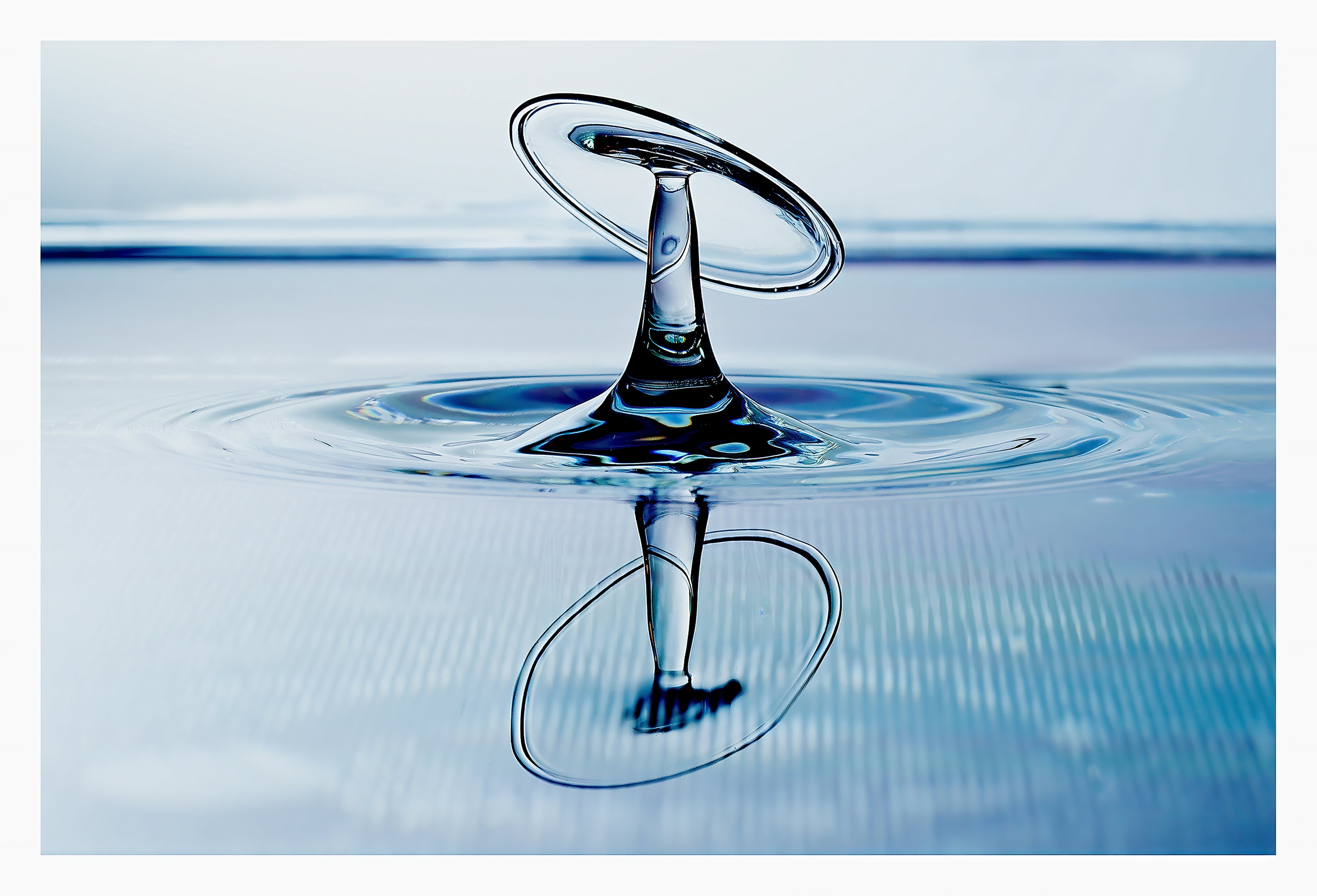 'Out of The Blue' - Abstract Liquid Art Collection - PRINT ONLY