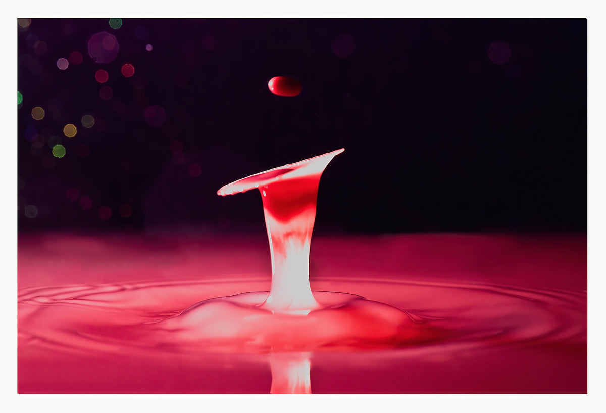'Into The Devil's Throat' - Abstract Liquid Art Collection - PRINT ONLY