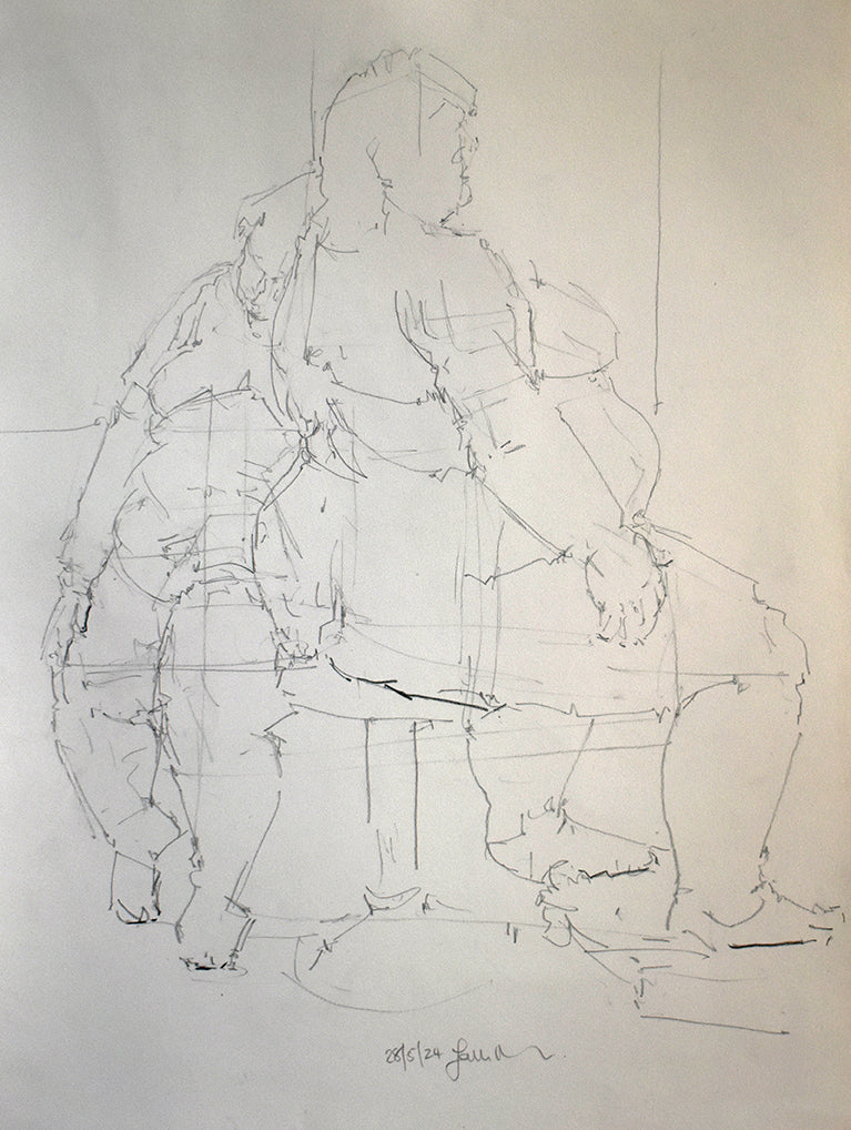 Female Nudes drawing   No 651