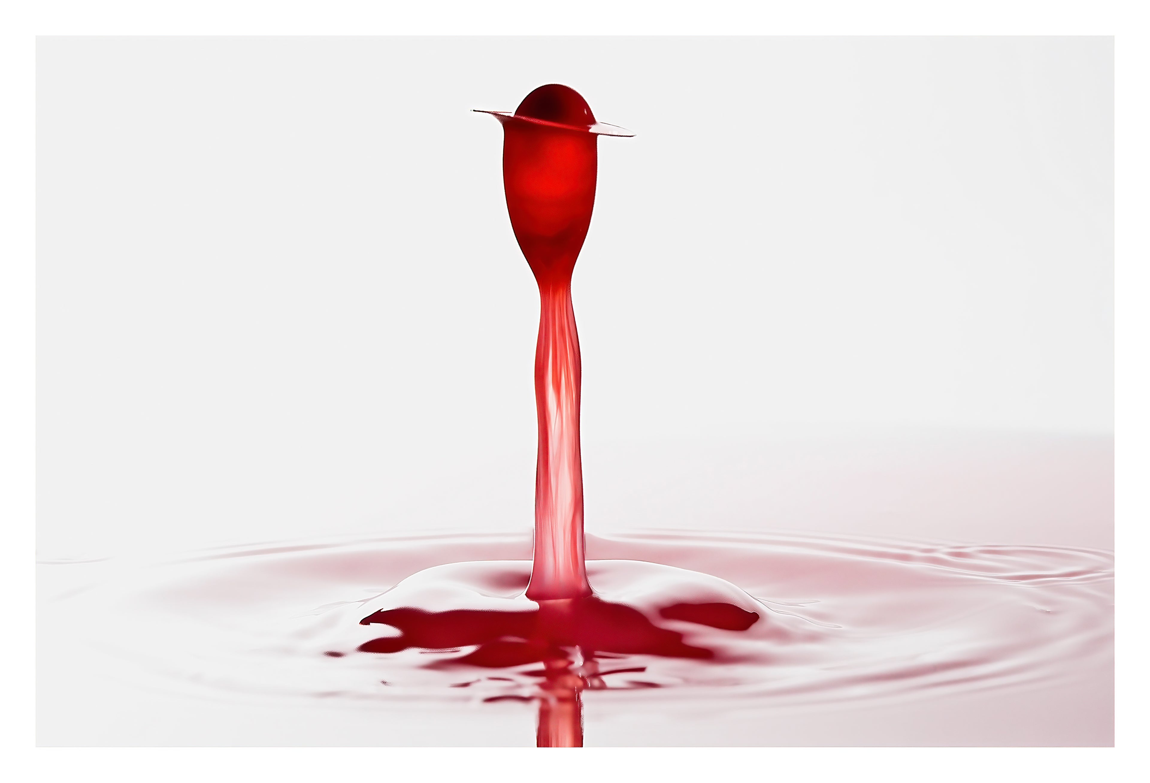'Charlies Top Hat ' - Abstract Liquid Art Collection - PRINT ONLY