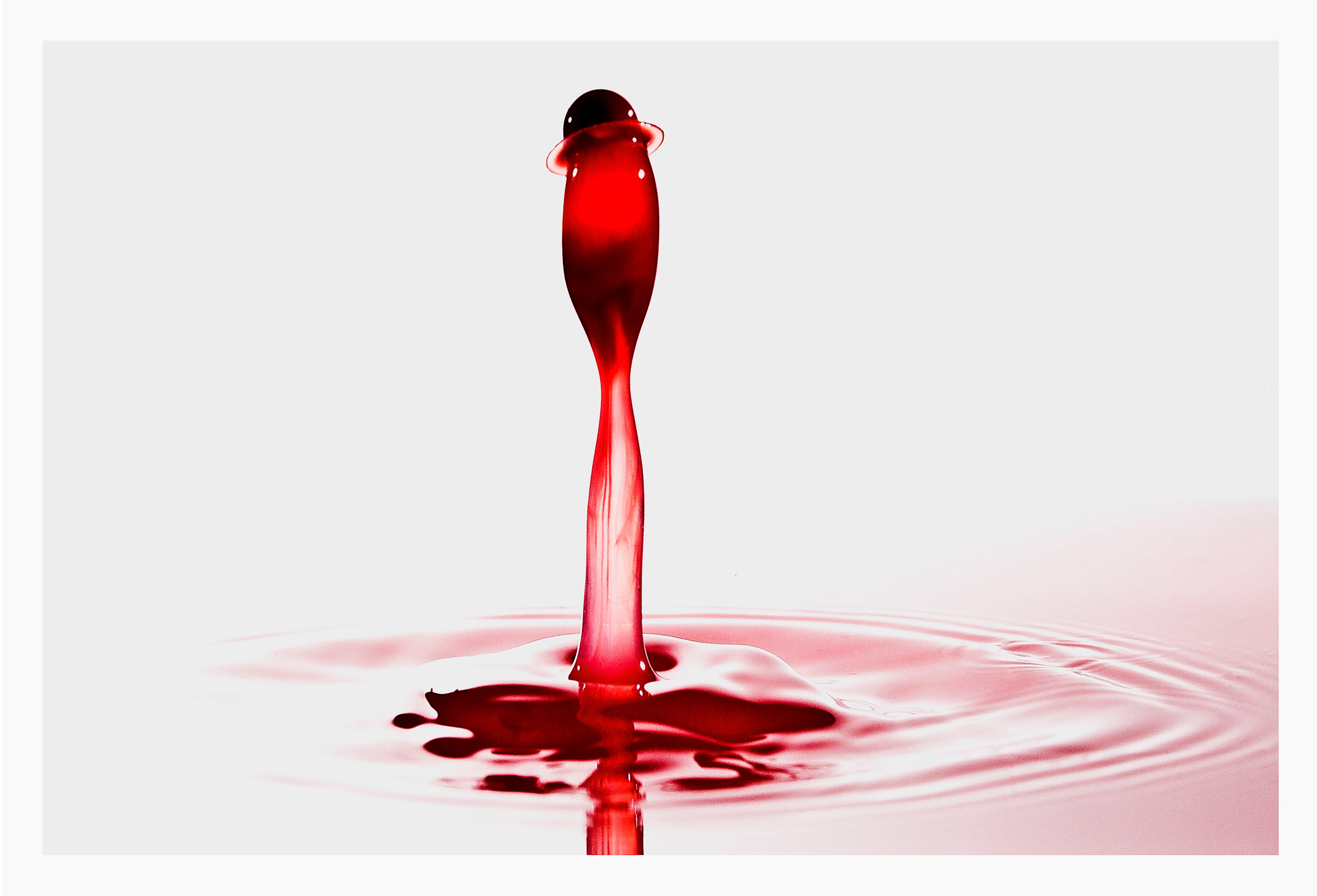 'Charlies Hat' - Abstract Liquid Art Collection - PRINT ONLY