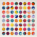 Splash dots Abstract Painting