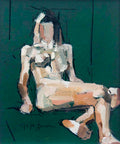 FEMALE NUDE , LIFE STUDY NO 53