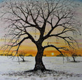 Winter Oak Tree