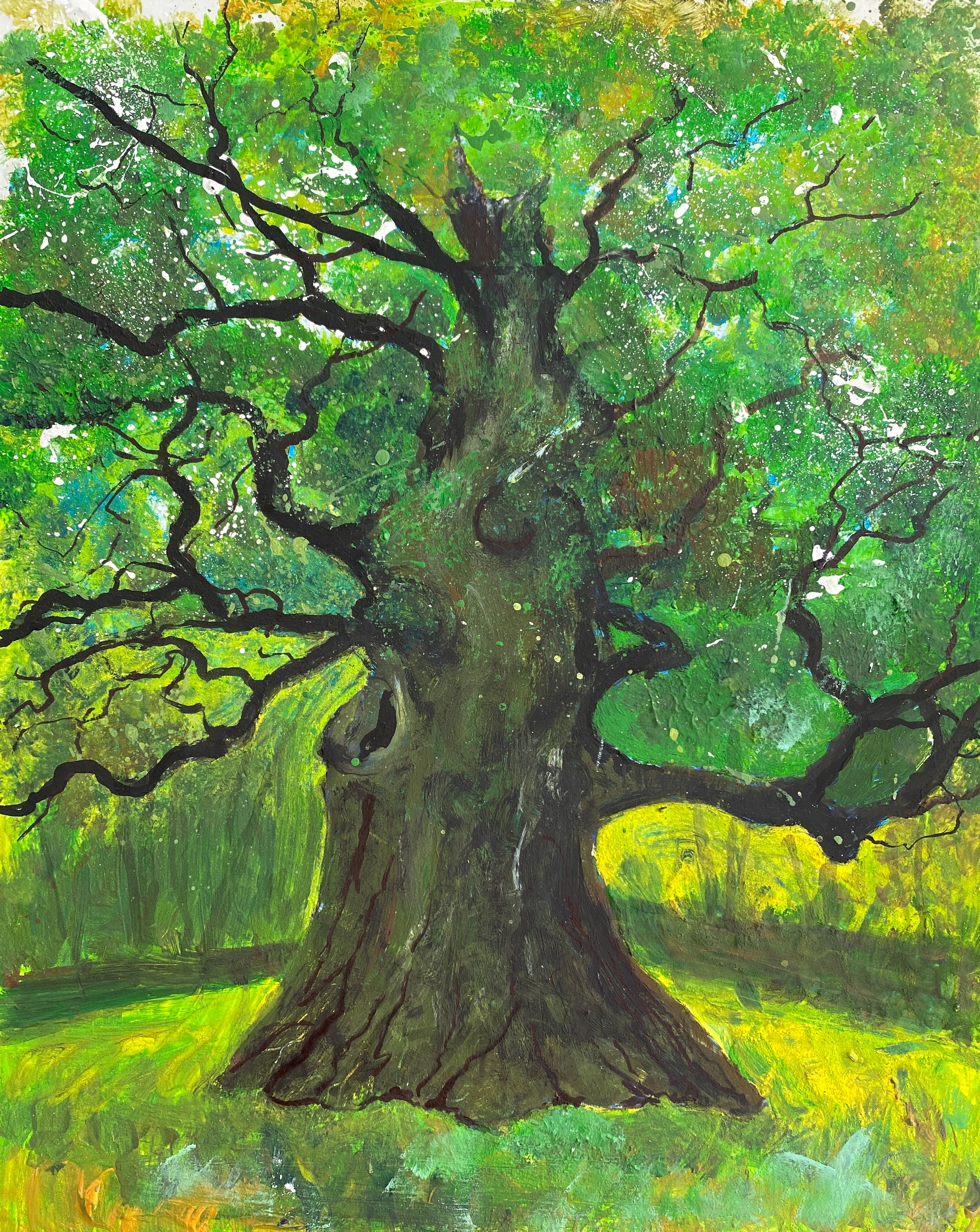 One Old Oak tree