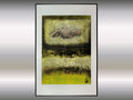 Origin - Original Painting in Frame, Art on Paper