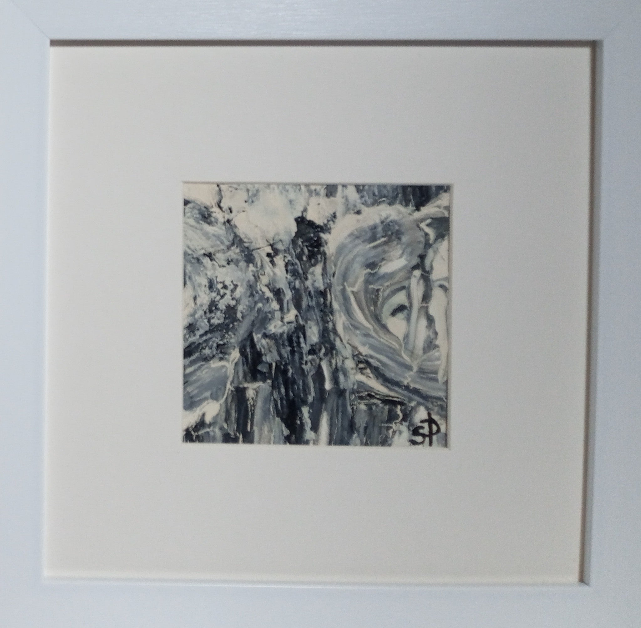'Climbing The Rocks Above The Stream'