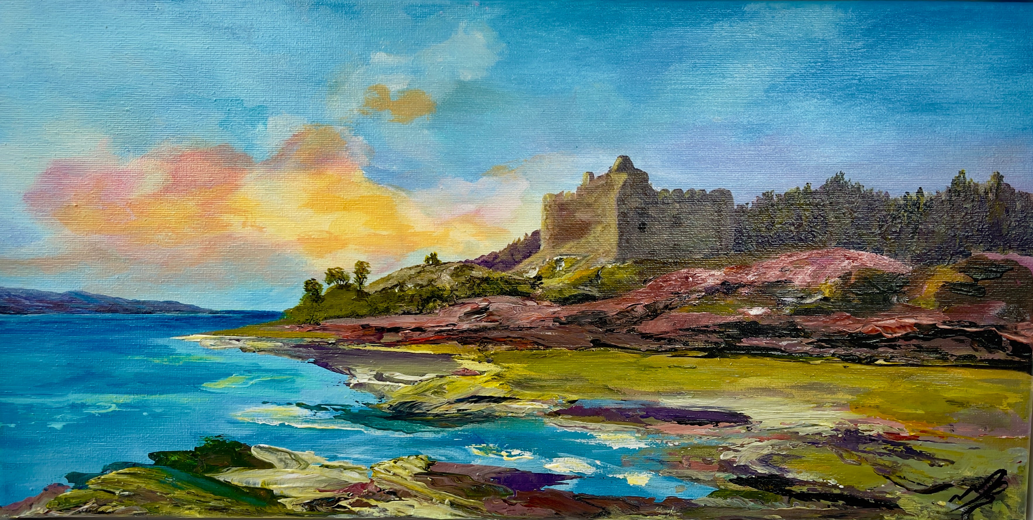Castle Tioram on Loch Moidart