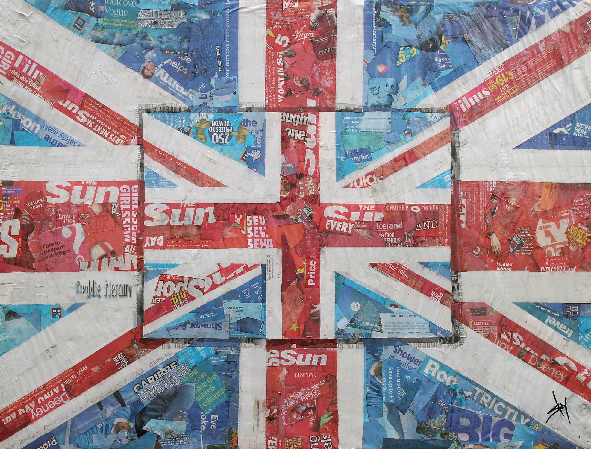 Other people's paintings only much cheaper: No. 13.3 Johns