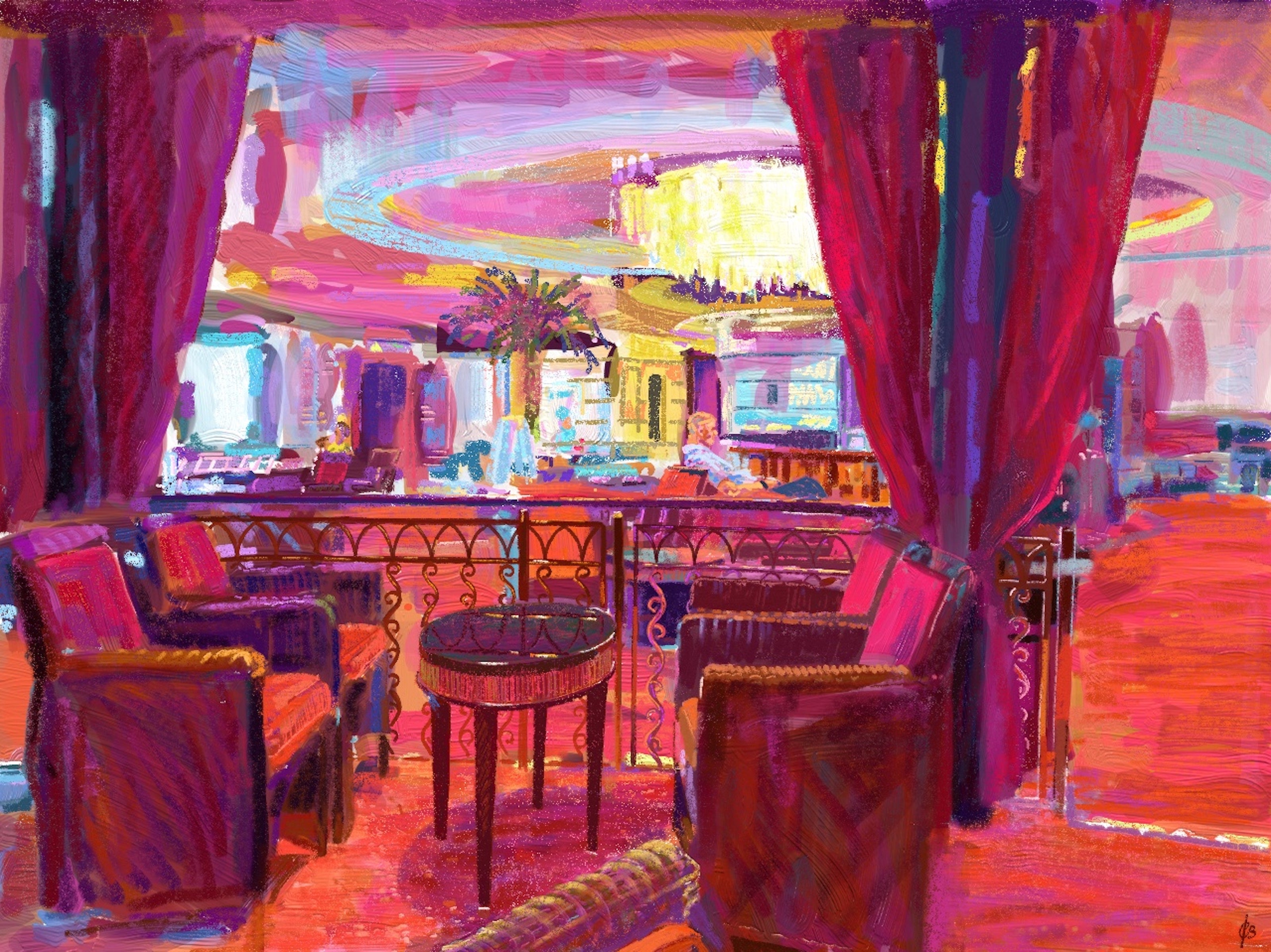 P&O Ventura Tamarind Bar