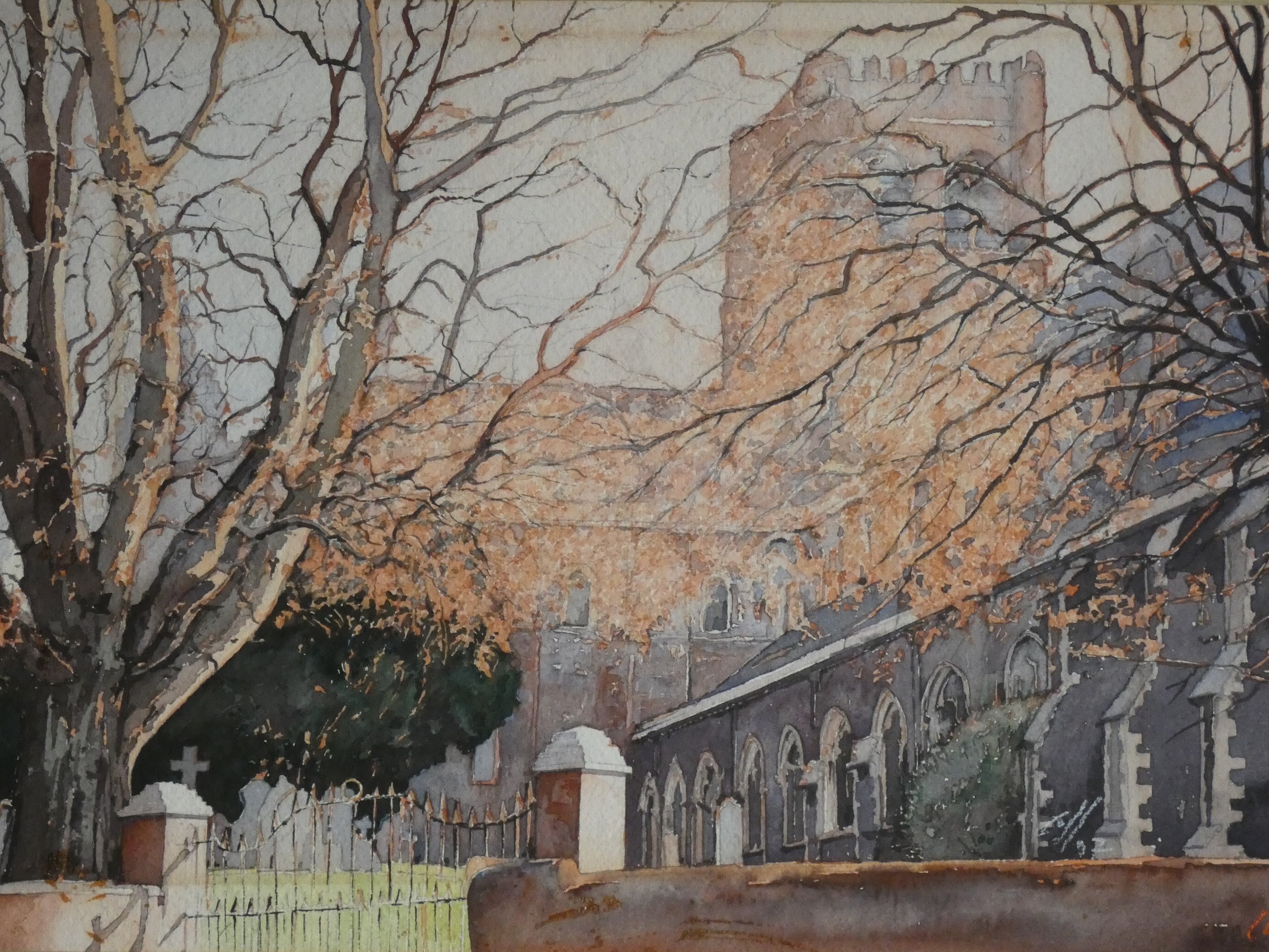 The abbey church and cathedral, St Albans