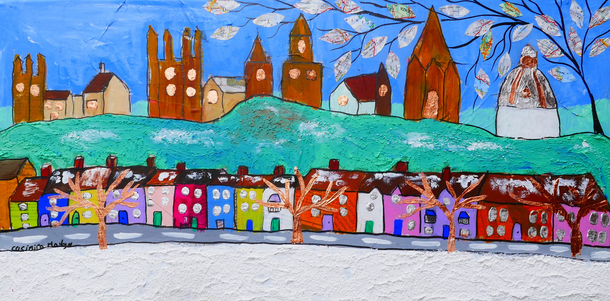 Naive View of South Park, London Place, Oxford