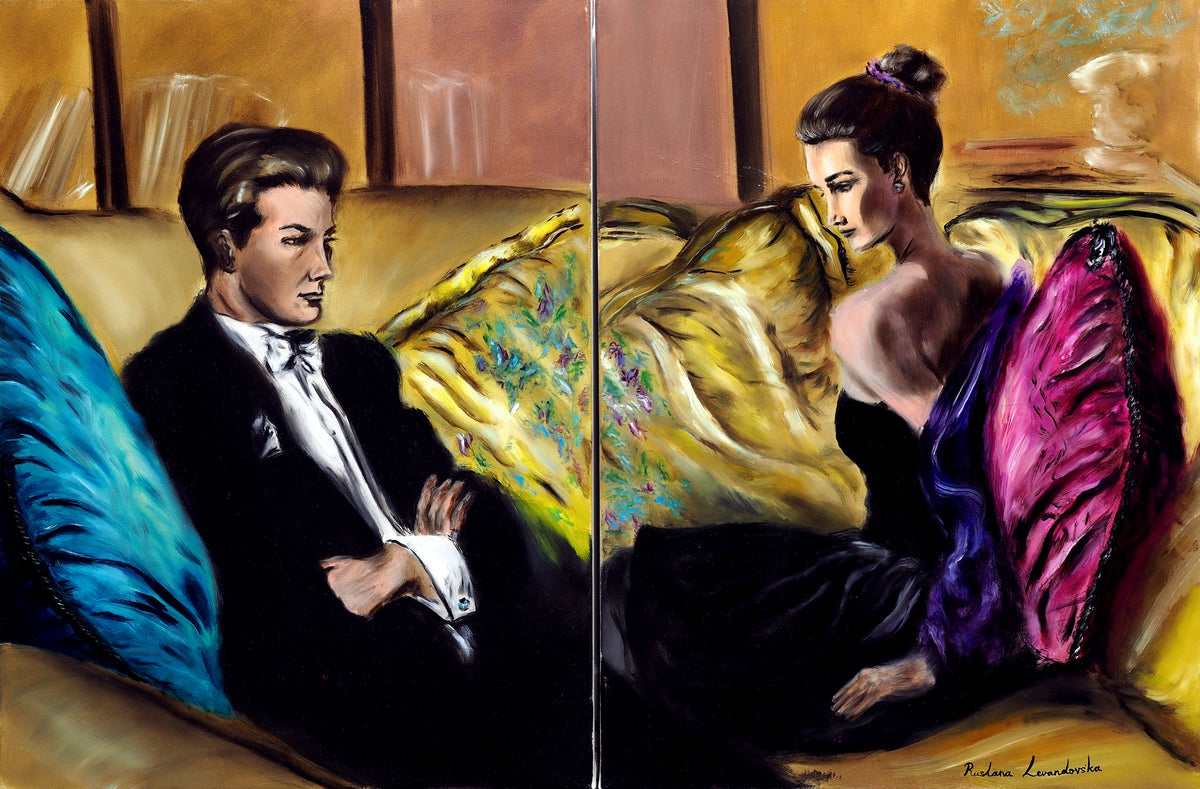 Longing - diptych