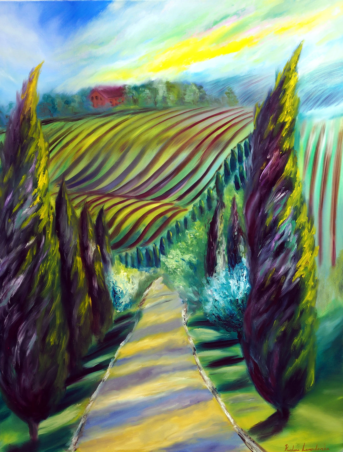 Under the Tuscan Sun in Italy