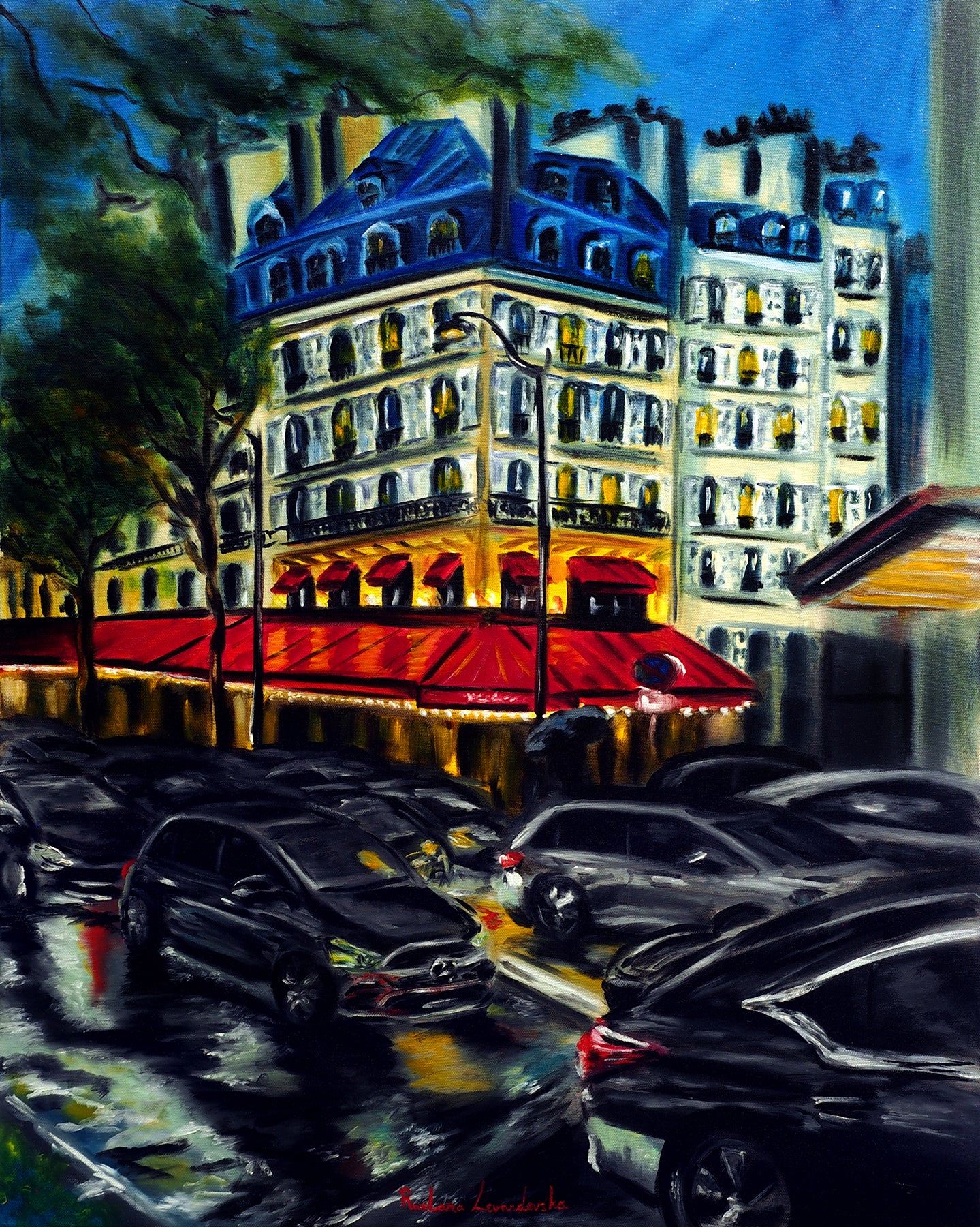 Evening Rush in Paris