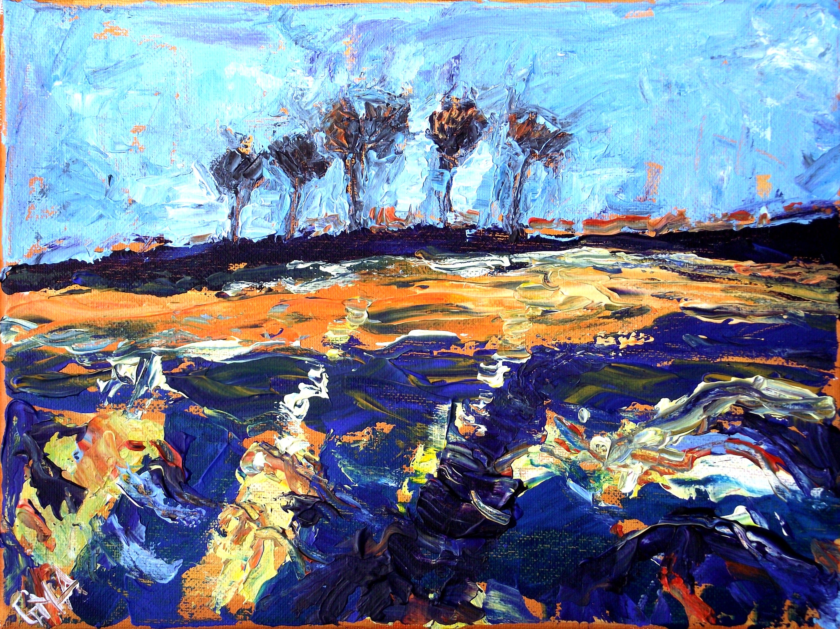 Sun through the trees # 2
