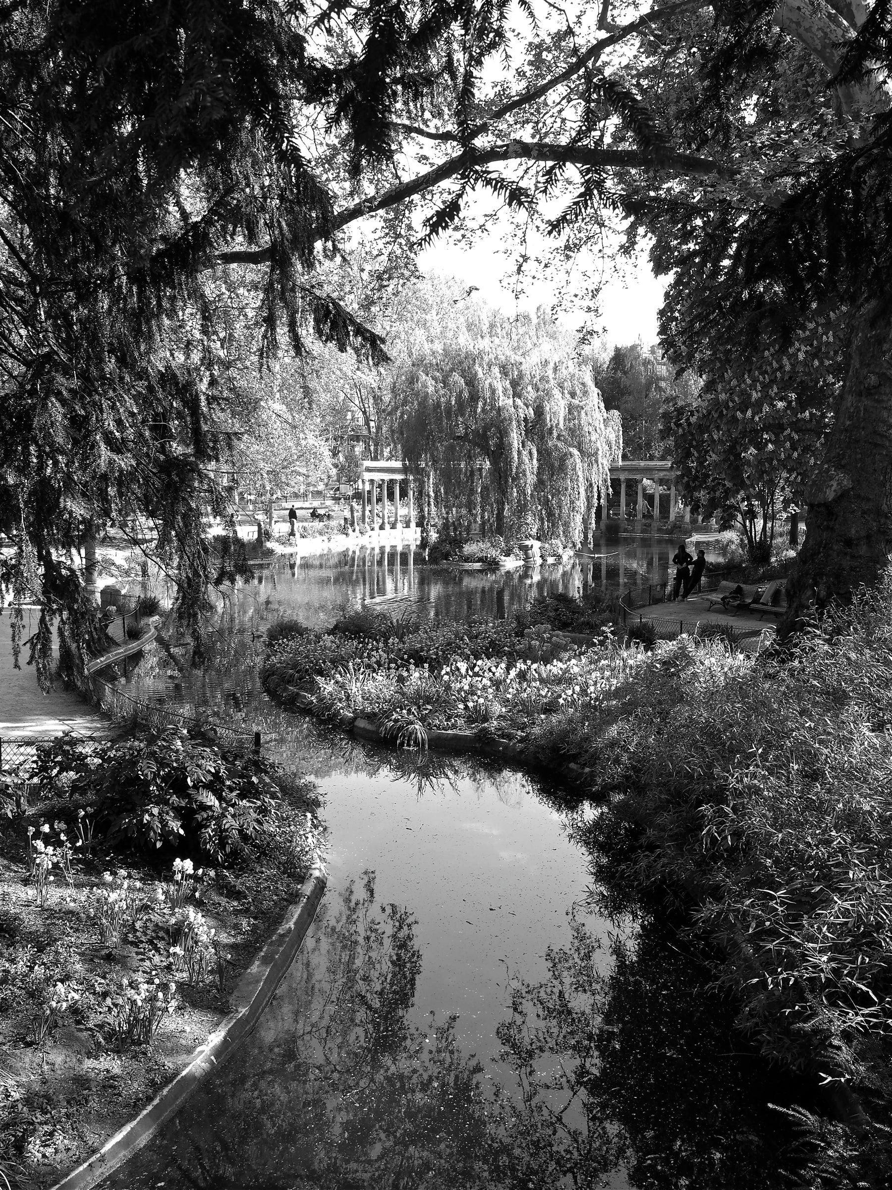 Parc Monceau au printemps
