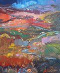 Pastel Landscape Abstract 210