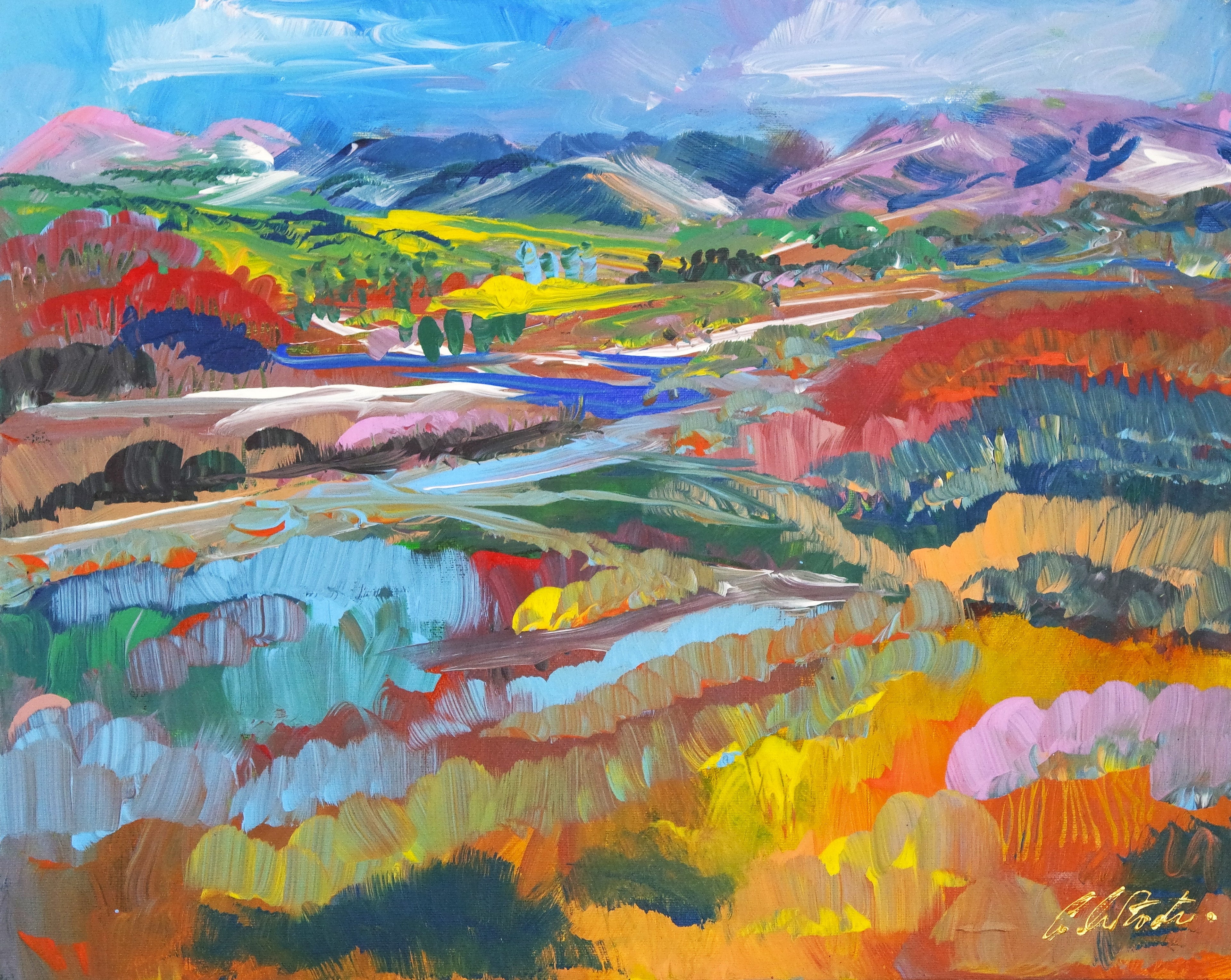 Landscape Abstract 214