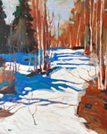 'Path behind Mowat Lodge' - Tom Thomson reproduction