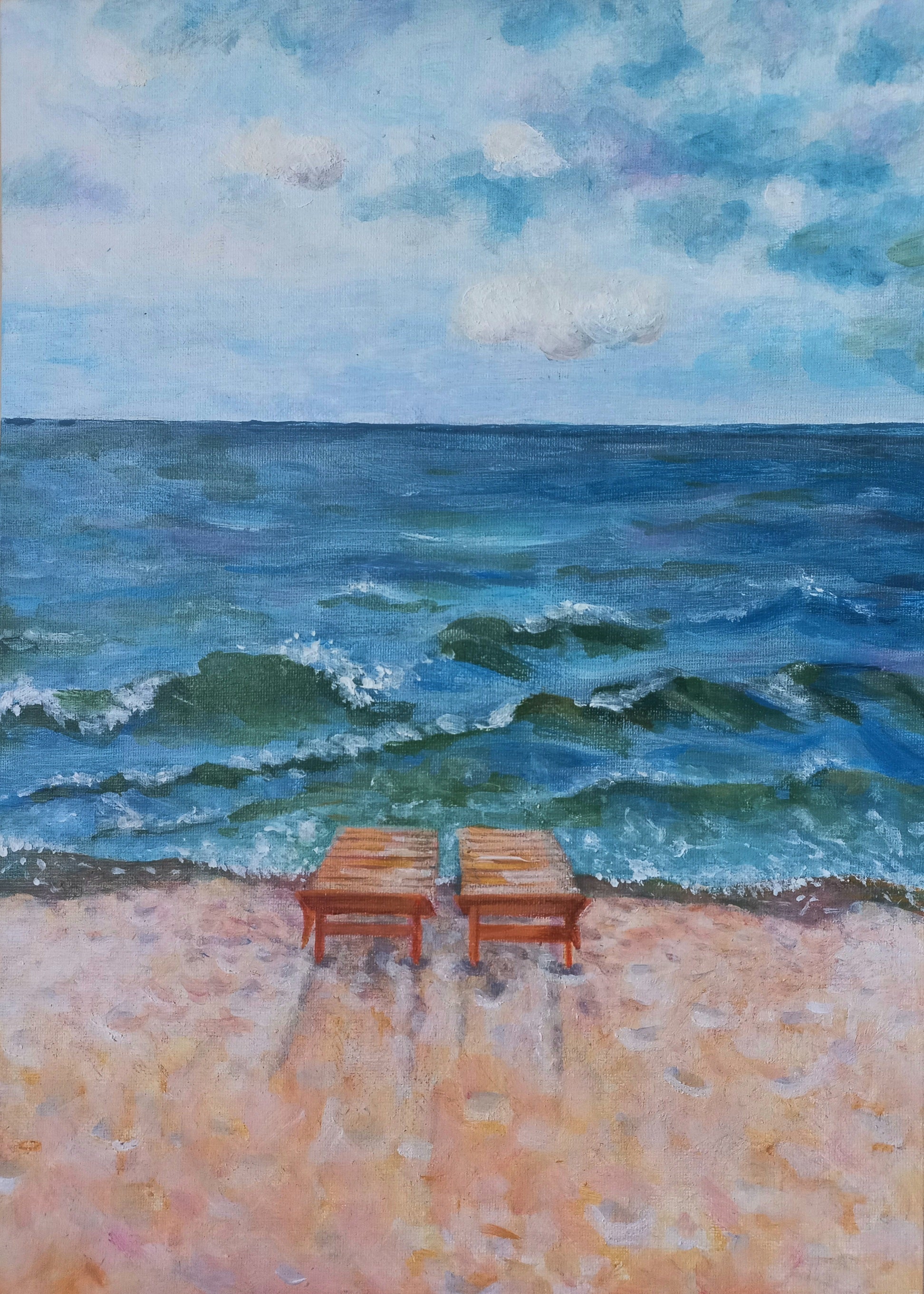 Peaceful sea of Ochakov