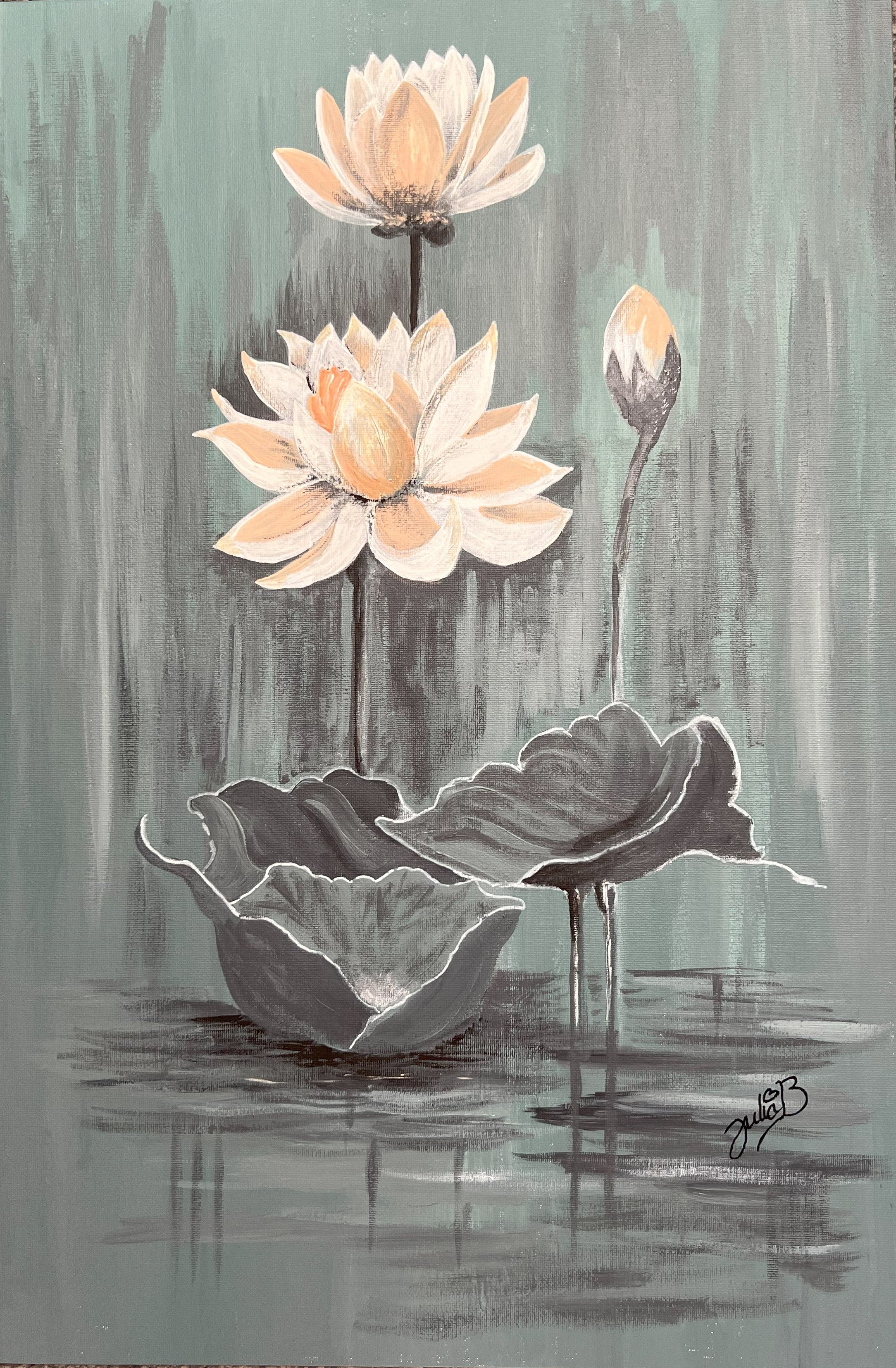 Peachy lotus