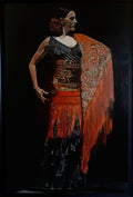 Flamenco Painting - La Maestra De Baile Flamenco