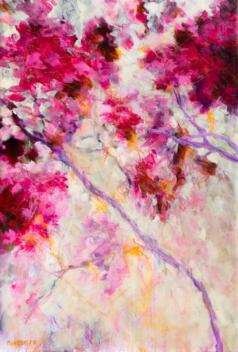Pink And Red Floral