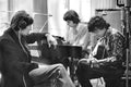 Pink Floyd Recording Abbey Road