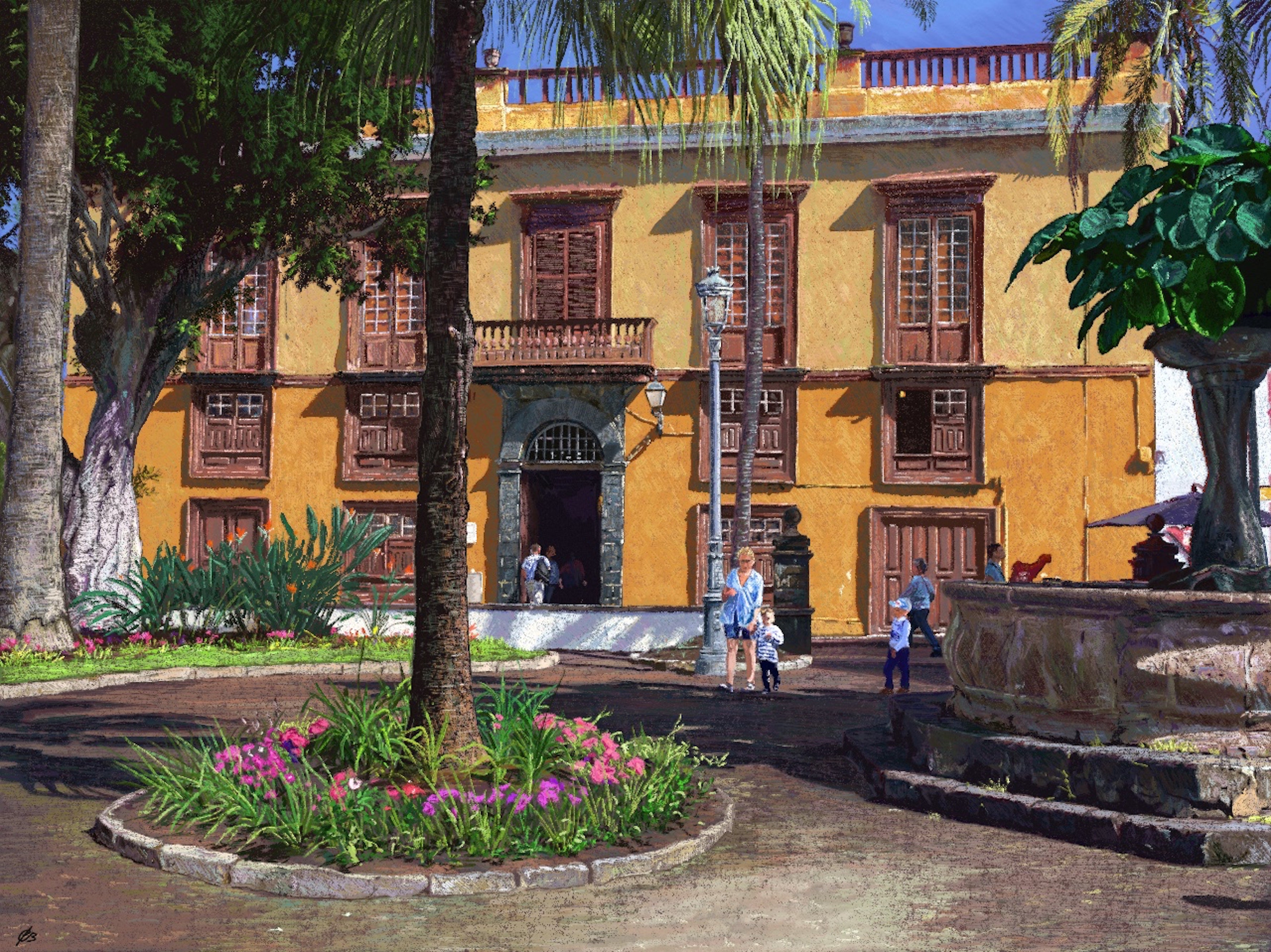 Plaza de la Pila Icod de la Vinos Tenerife