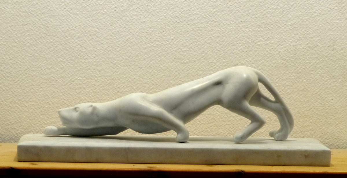 Carrara Marble Wild Animal - Lion 2
