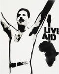 Popiconic moment 2 Live Aid.
