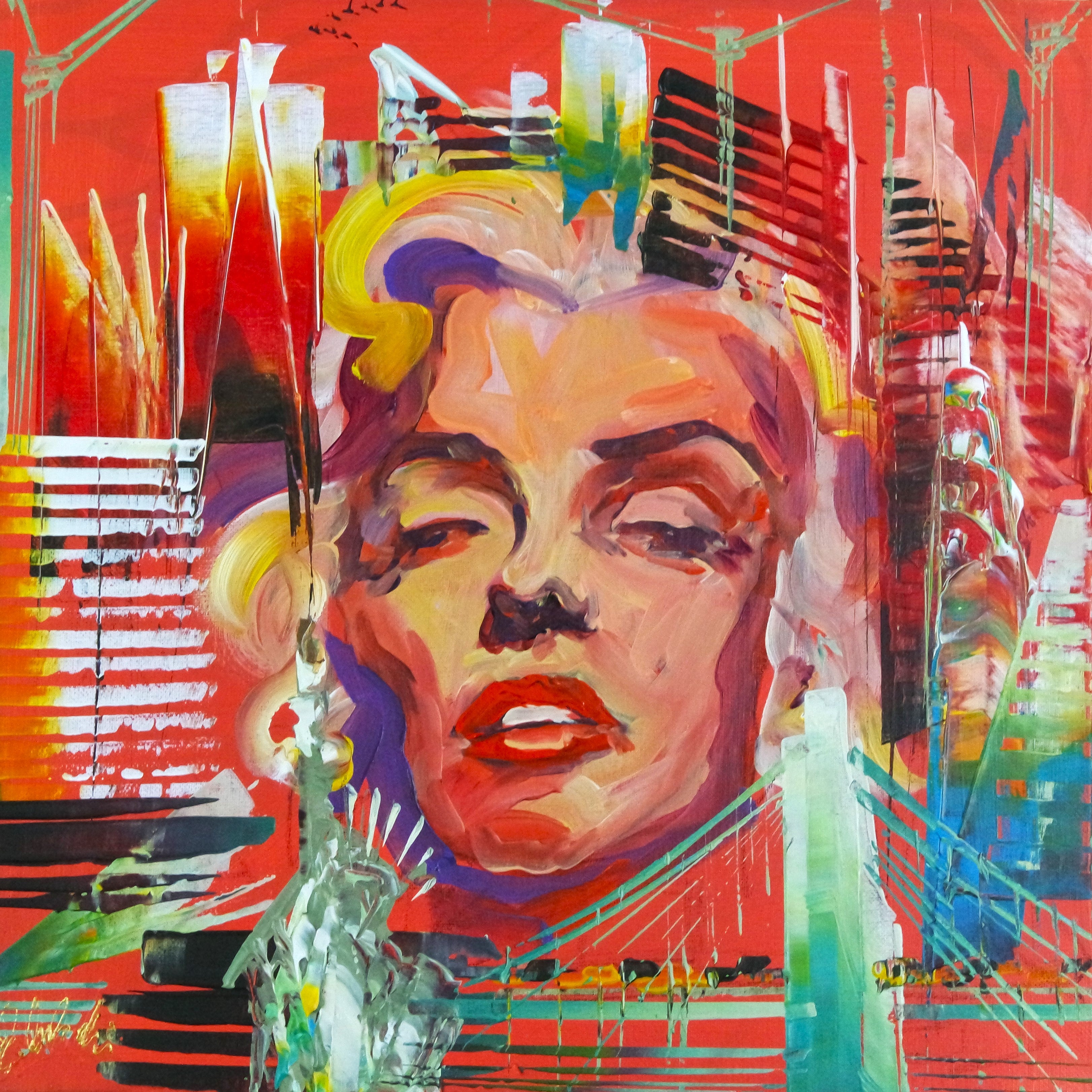 Portrait Marilyn New York City 583