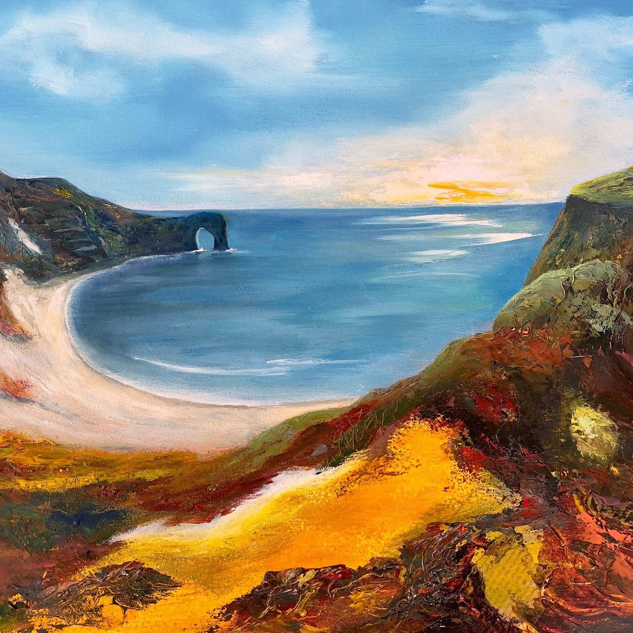 Durdle Door Sunset