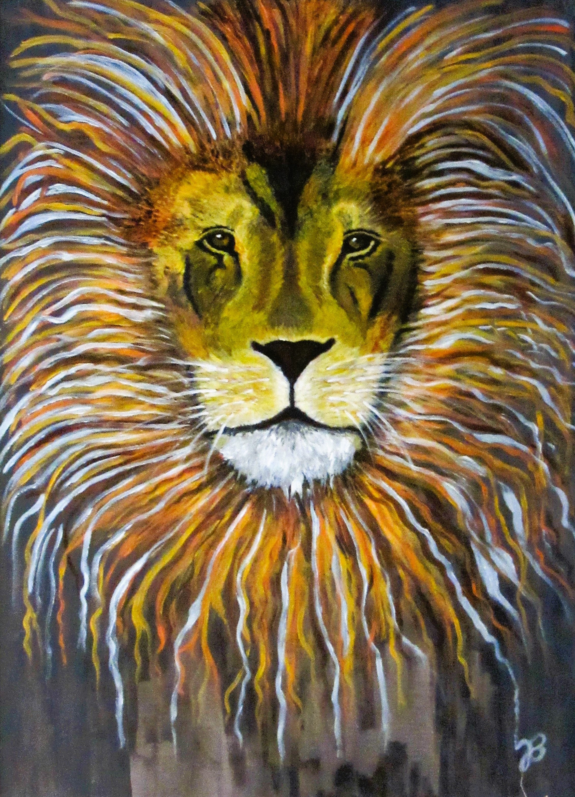 THE PROUD LION
