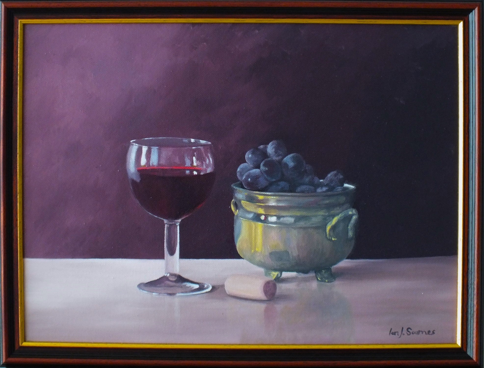 Purple Grapes & Red Wine 2